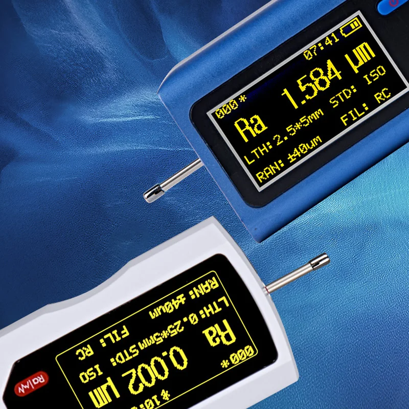 جهاز قياس خشونة السطح الرقمي مع شاشة LCD أداة قياس محمولة TR200 جهاز اختبار خشونة السطح المحمول