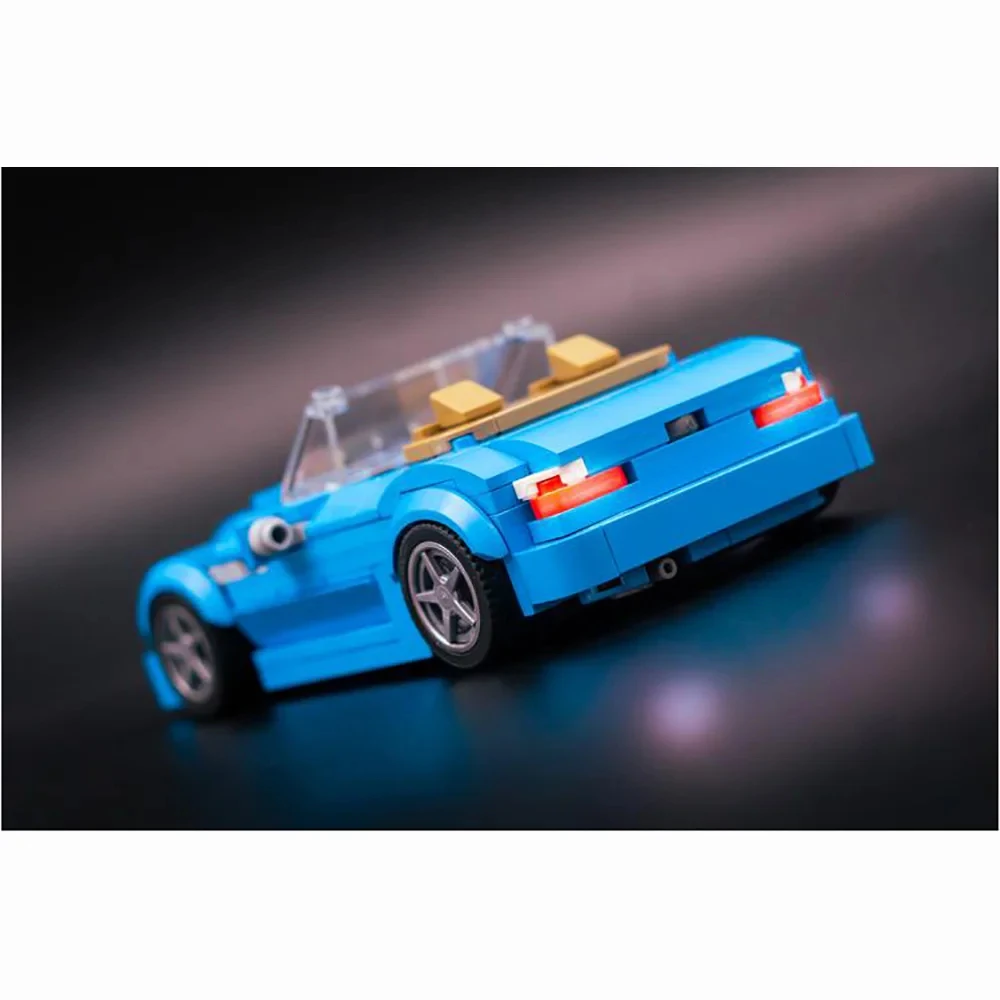 316PCS MOC Speed Champions Z3 Luxury Coupe Model Building Blocks Creative Garage Toys regali per ragazzi