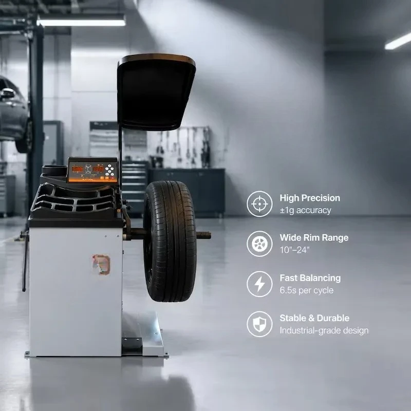 L9030 High-Precision Tire Balancer Wheel Alignment Equipment Workshop 1g Full-Auto Measurement 10