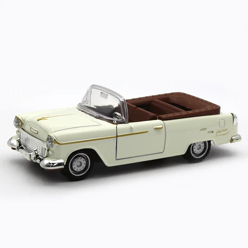 1:32 Alloy Diecast Cabriolet Vintage Car Model Classic Pull Back Car Miniature Vehicle Replica For Collection Decorate Gifts kid