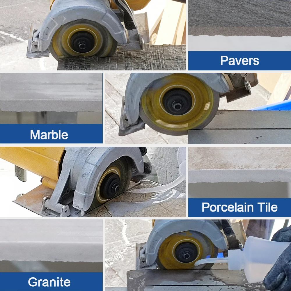 Imagem -06 - Highdril-s Ripple Saw Blade Ferramentas de Diamante Rebarbadora Granito Azulejo Cerâmico Disco de Corte de Mármore 180 mm 1pc