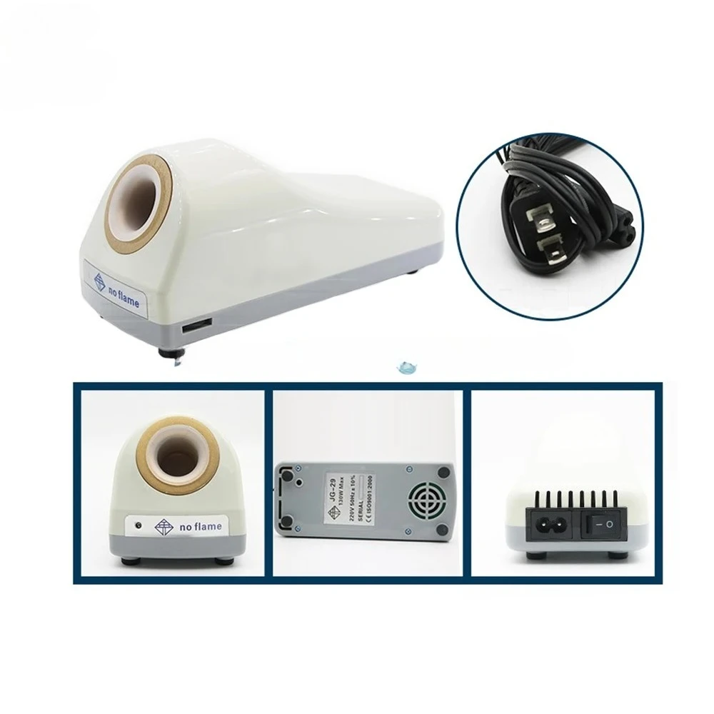 أداة المواد المختبرية الأسنان الشمع سكين سخان الأسنان نحت الشمع سخان لا لهب/مواد الفم سخان سريع #4