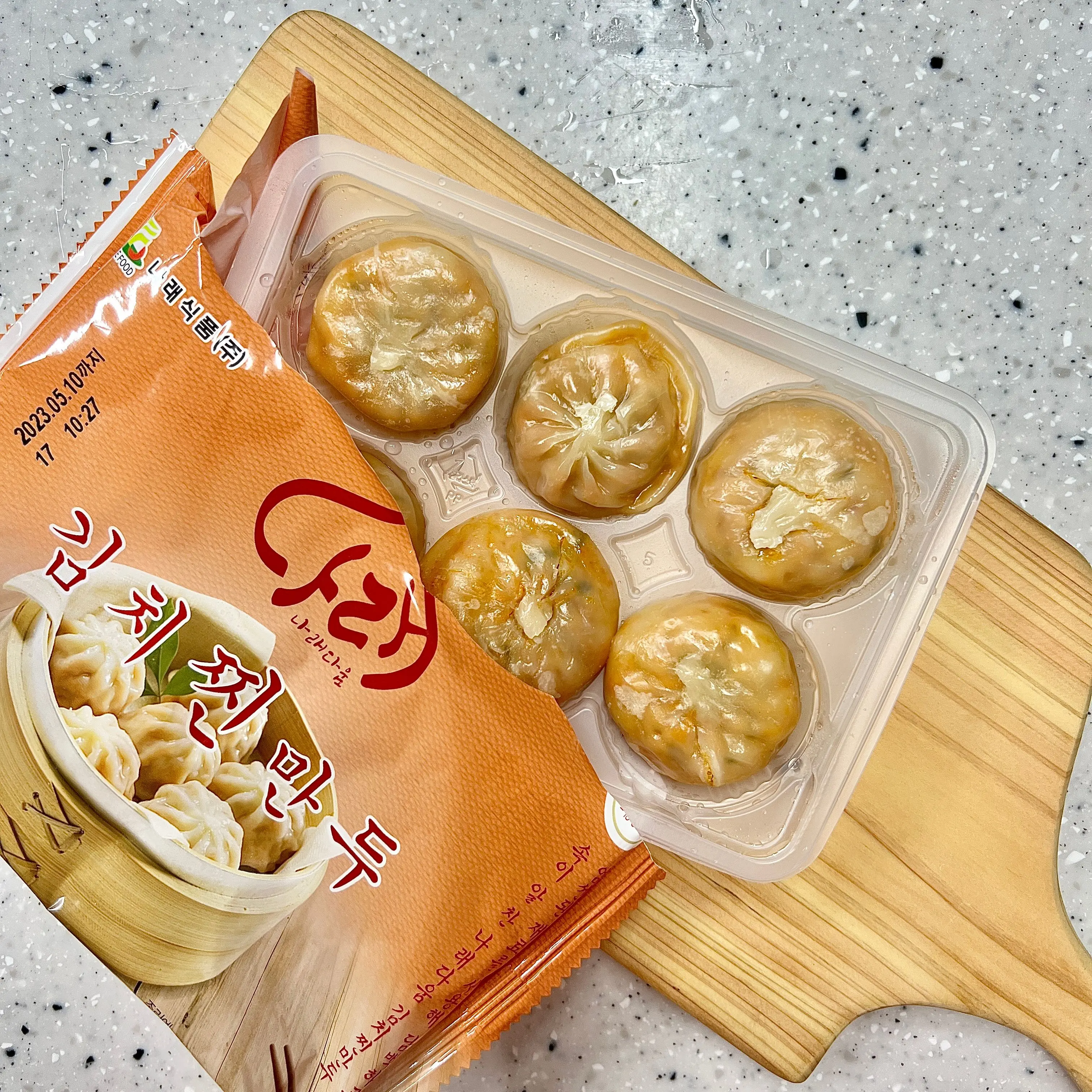 3-minute kimchi dumplings 6 pieces 168g 