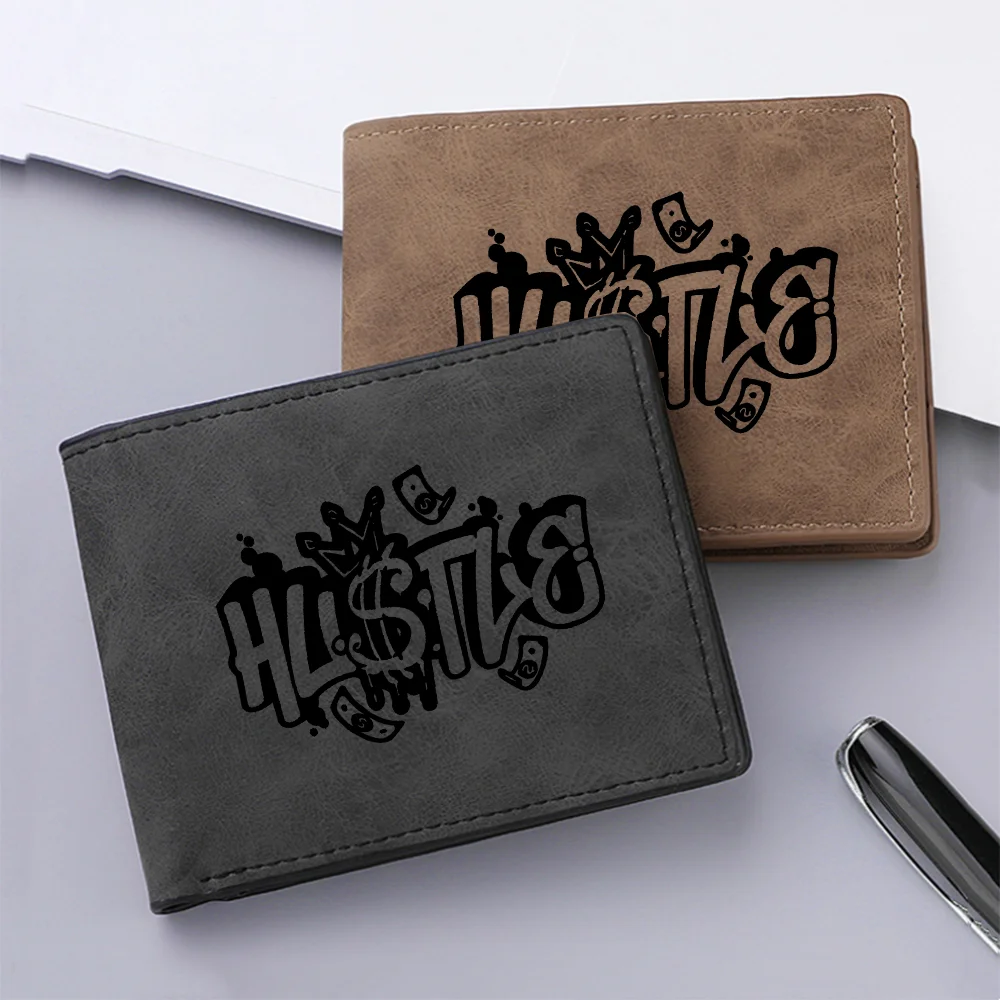 Mini Ultra-thin Men's US Dollar Wallet, Featuring a Retro-style Zipper Pocket, Multiple Card Slots, and a Credit Card Pocket