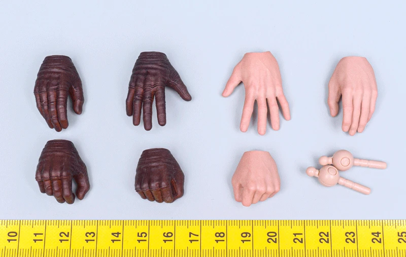 

DAMTOYS DAM 1/6th Male Sodier Hands Model for 12'' Figure