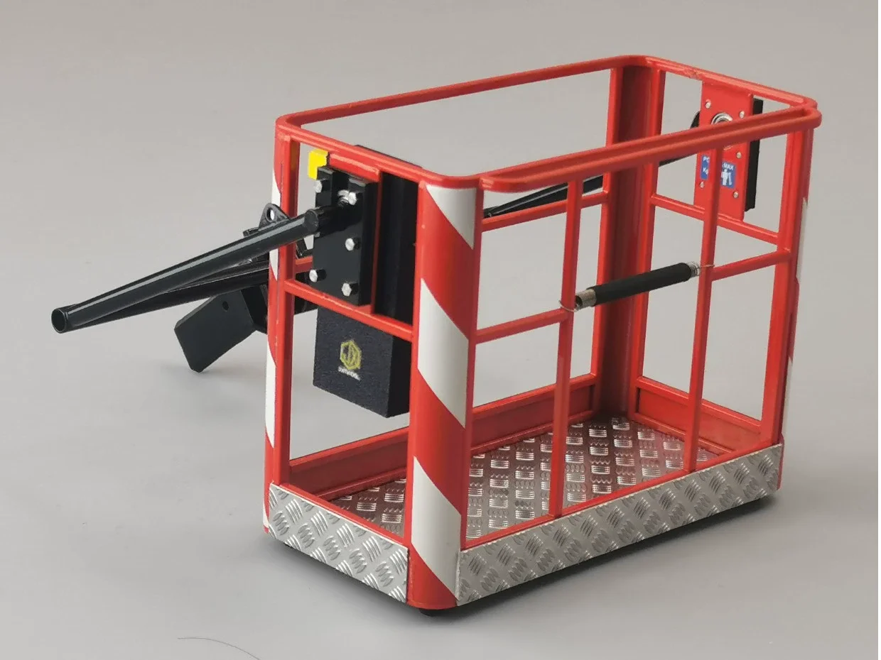 JXmodel 1/14 LKW-montierter Kran-Betriebskäfig F1650 Erweiterter Anbau-Hebekäfig – Detail 7