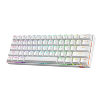 Redragon K530 Pro Draconic 61 Keys 60% Wireless RGB 100% Hot-Swap Socket Mechanical Keyboard Bluetooth/2.4Ghz/Wired 3-Mode