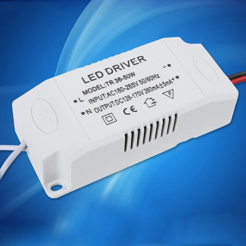 12-24W 24-36W 36-50W External Power Supply LED Driver Electronic Transformer Constant Current For Ceiling Light