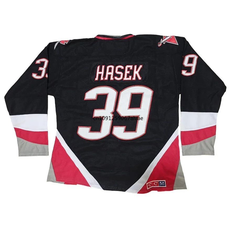 Dominik Hasek Jersey America Buffalo Retro Ice Hockey Jerseys 7 Rick Martin Jersey 10 Dale Hawerchuk Jersey All Stitch Us M-3XL