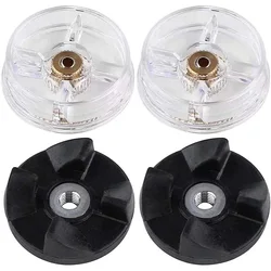 4PCS Blender Replacement Part Base Gear and Blade Gear, Compatible with Magic Bullet MB1001 250W Blenders