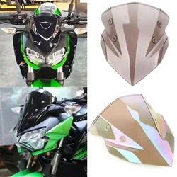 가와사키 닌자 Z400 Z 400 2018 2019 -21 2022 2023 2024 오토바이 윈드 스크린 윈드 디플렉터, 더블 버블 윈드 실드