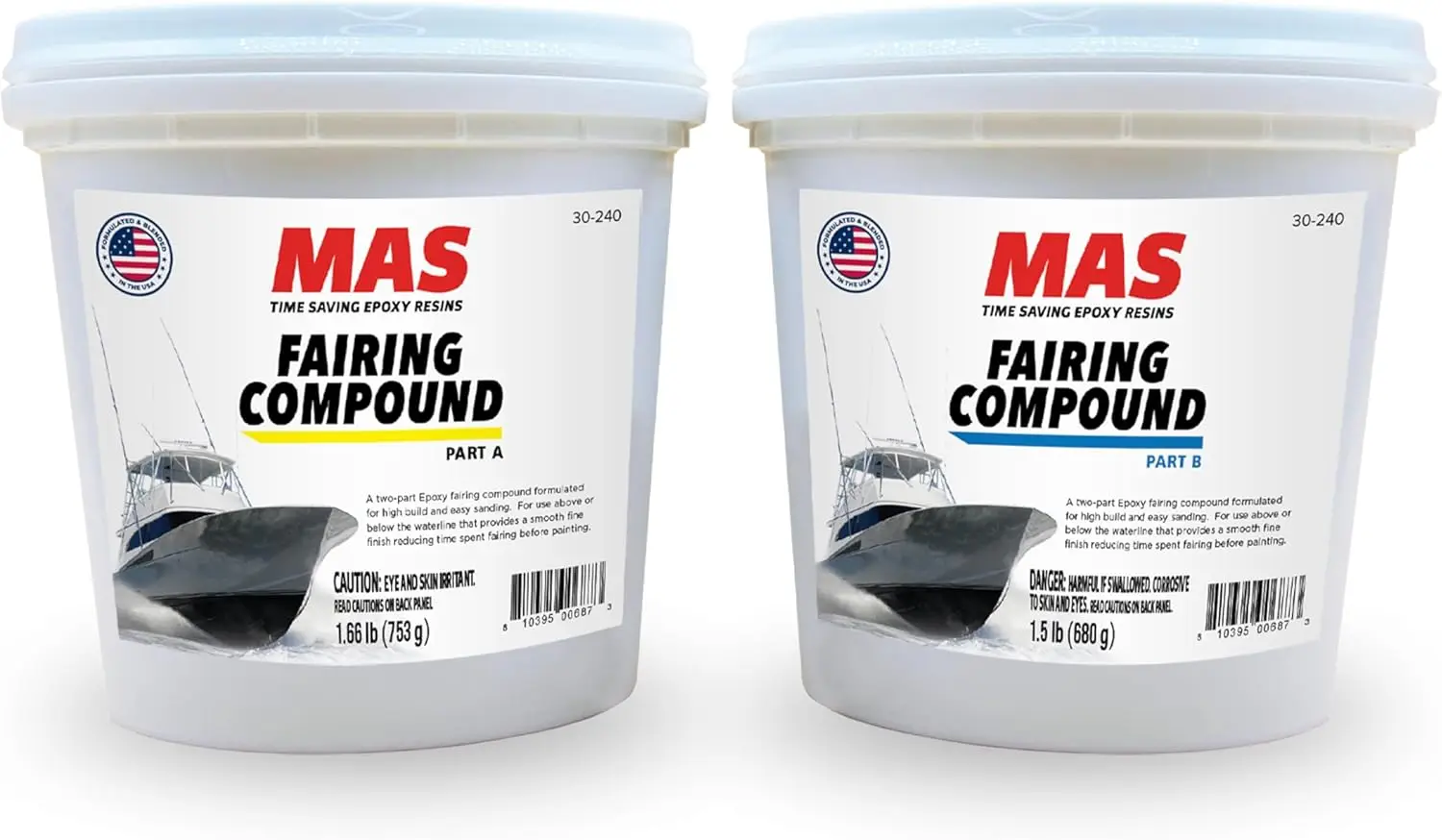 

Эпоксидная смесь обтекателя, комплект 2-х кварты для ремонта стекловолокна, дерева и морской пехоты, легкая шлифовка, не провисающаяся, гладкая отделка