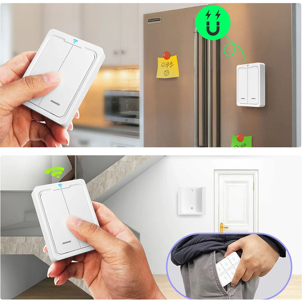 433 MHZ Rf telecomando Wireless Smart Light Switch prese elettriche 220V 230V 16A spina per elettrodomestico Fan Light