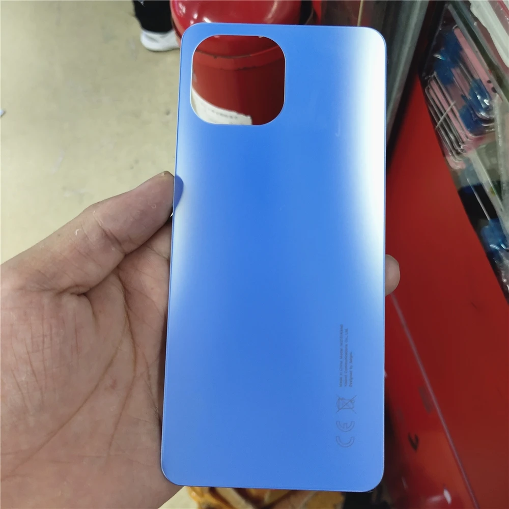 New Back Cover Glass For Xiaomi Mi 11 Lite Battery Cover Housing Door Case For Xiaomi mi11 lite Back Repair Replace Part