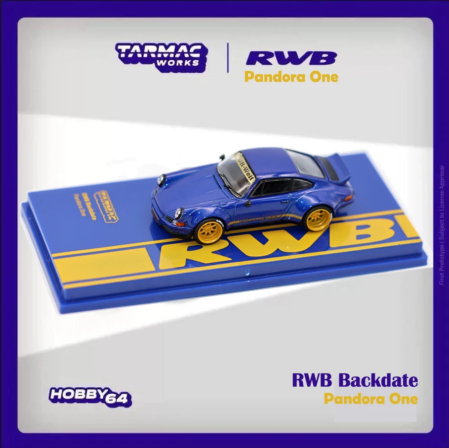 新しいtw-1-64-rwb-バックデート-パンドラワン-ダイキャスト-シミュレーション-合金製おもちゃの車モデル-コレクションギフト用