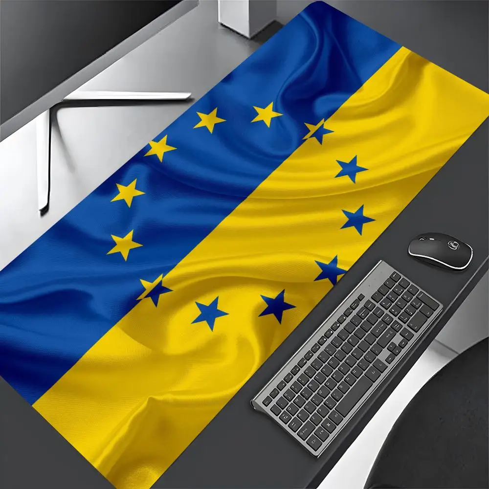 Imagem -06 - Rússia Bandeira Gaming Mouse Pad Tamanho Grande 800x400 mm para pc Desk