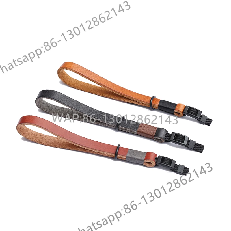 

Нейлоновый ремешок 15 мм, ремешок на запястье для камеры, кожаная зеркальная микро-одинарная веревка из воловьей кожи первого слоя, подвесная в стиле ретро.