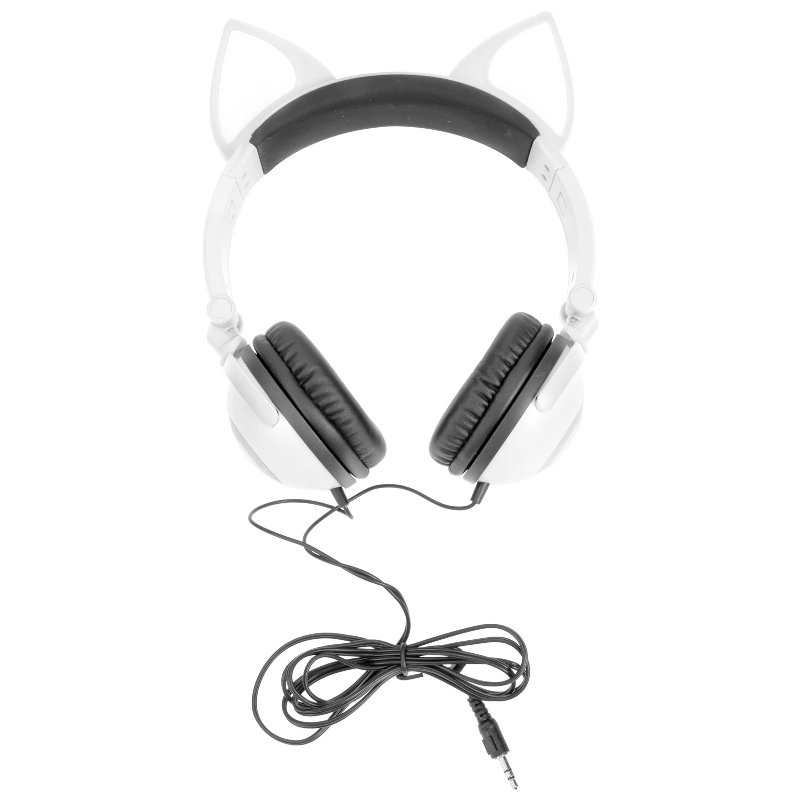 

Cat Ear Headphone For Kids Glowing Cartoon Headset Foldable Light Up Earphones Comfortable Headphones For Children Boys Girls