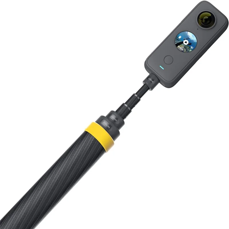 Y45A-Extended Edition Selfie Stick  9.8Ft For Insta360 X5 Works X4,X3 ONE RS,ONE X2,ONE R,ONE X,ONE Action Camera