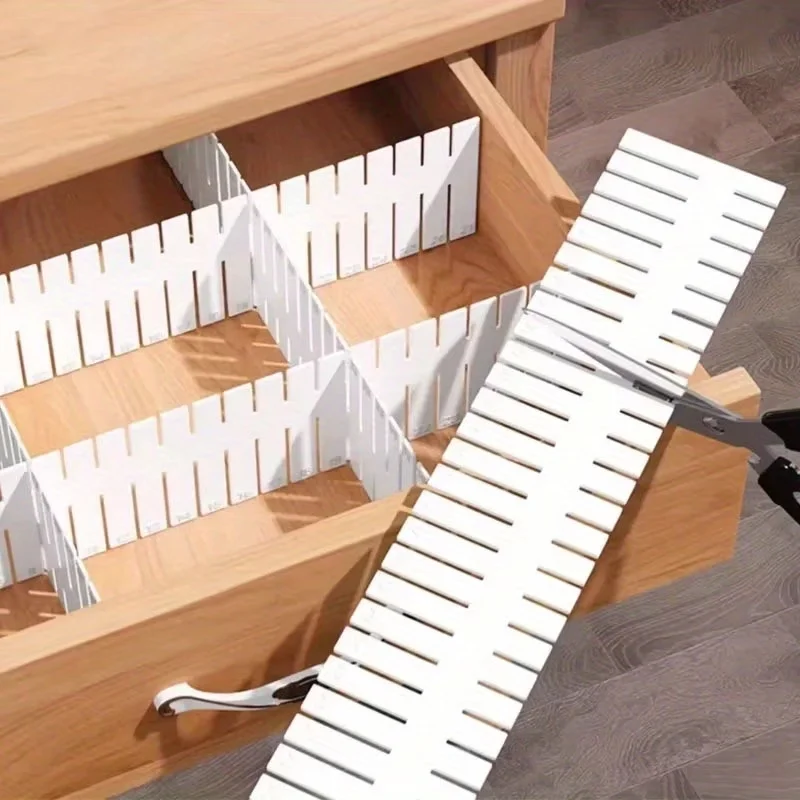 Sock Organizer Tray - 1-10 piezas de divisores ajustables para