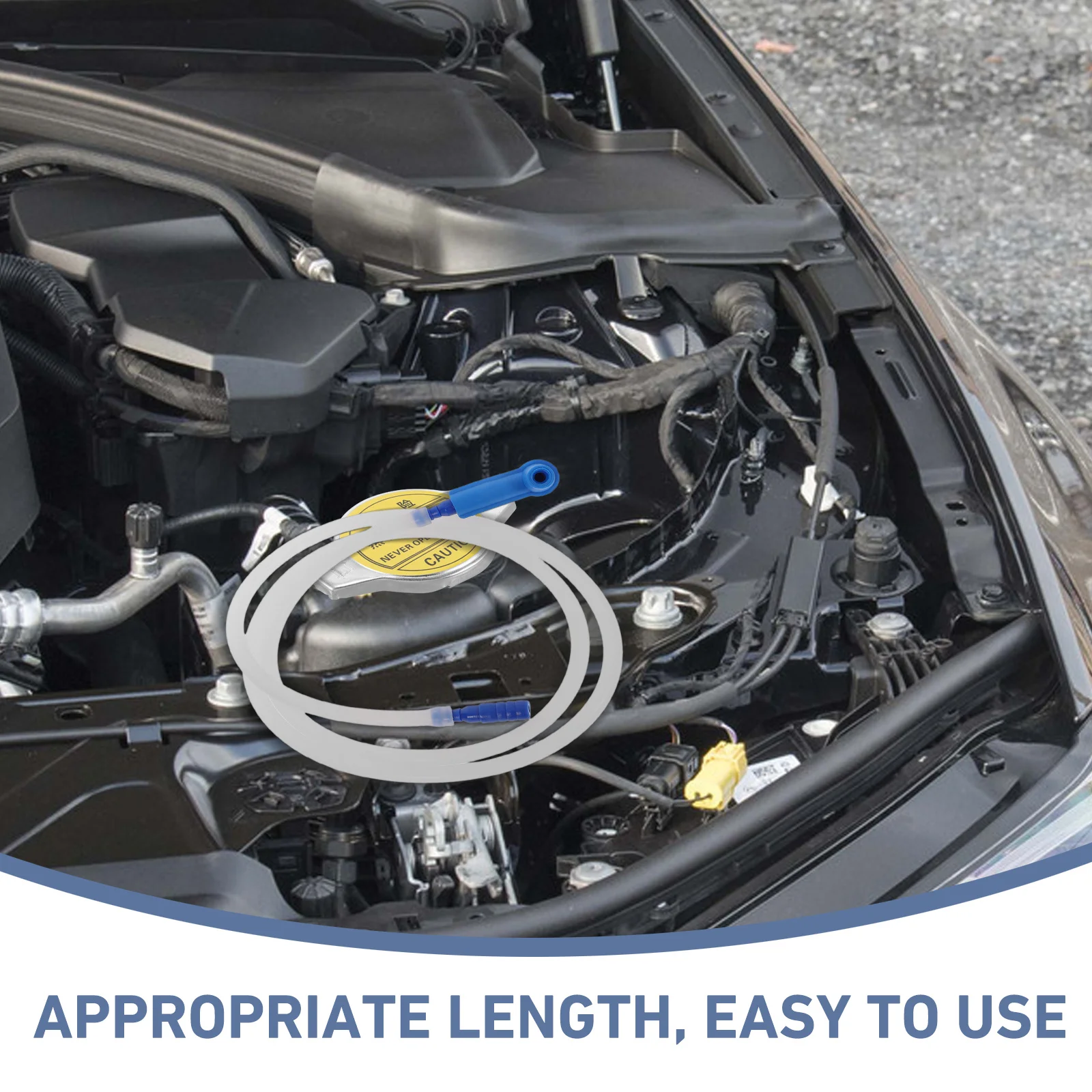 

Oil Bleeder Hose High Strength No Cracking Brake Fluid Change Hose for Truck Engineering Vehicle Brake System Repair and