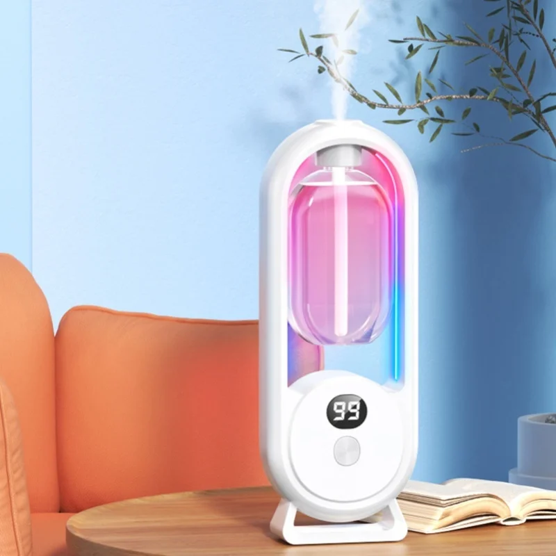 Automated Diffuser Sprayer Toilet Freshener Cordless Intelligent Aromatherapy Diffuser For Bedroom Bathroom