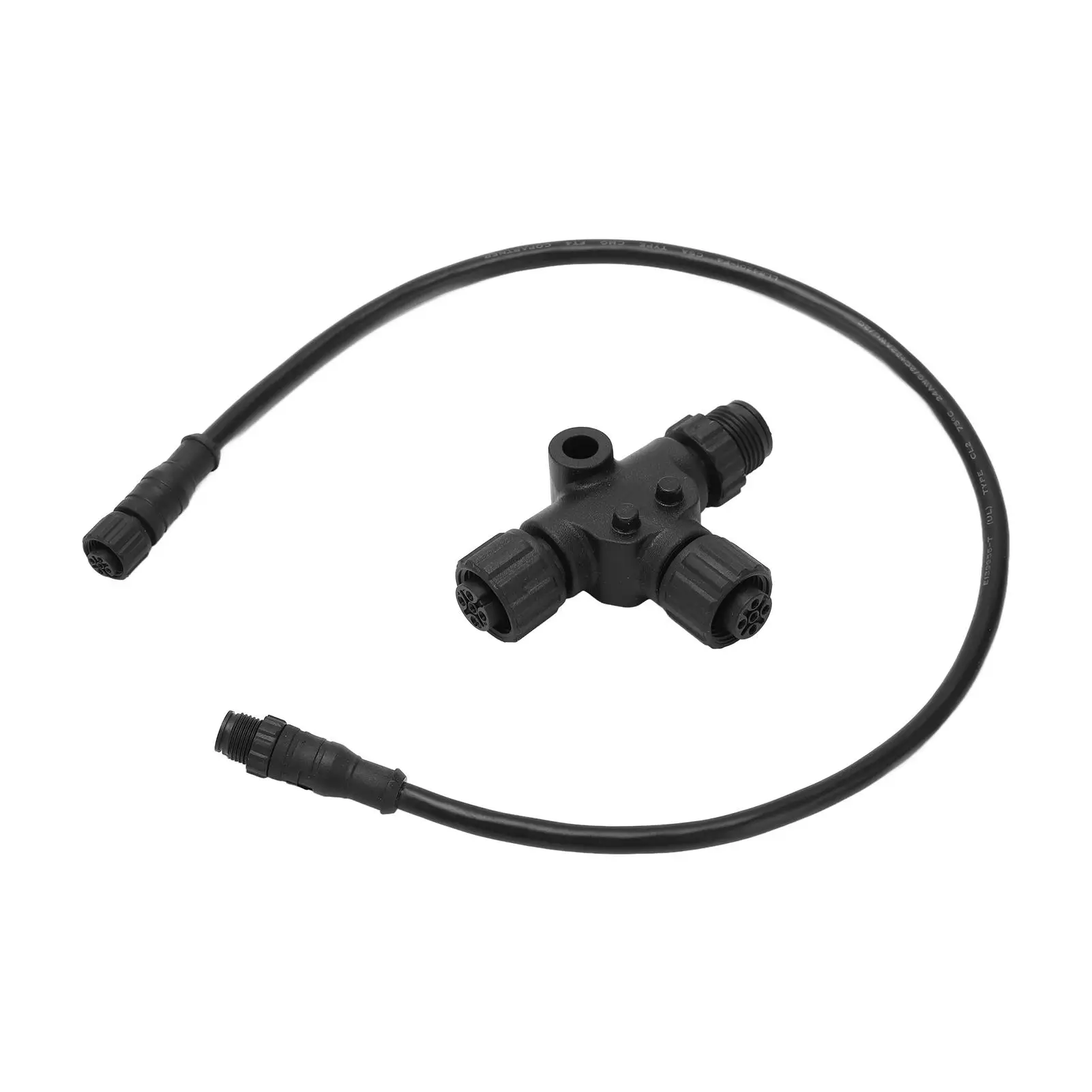 Waterproof T‑Connector for NMEA 2000 Drop Cable - Fast Speed for marine Accessories