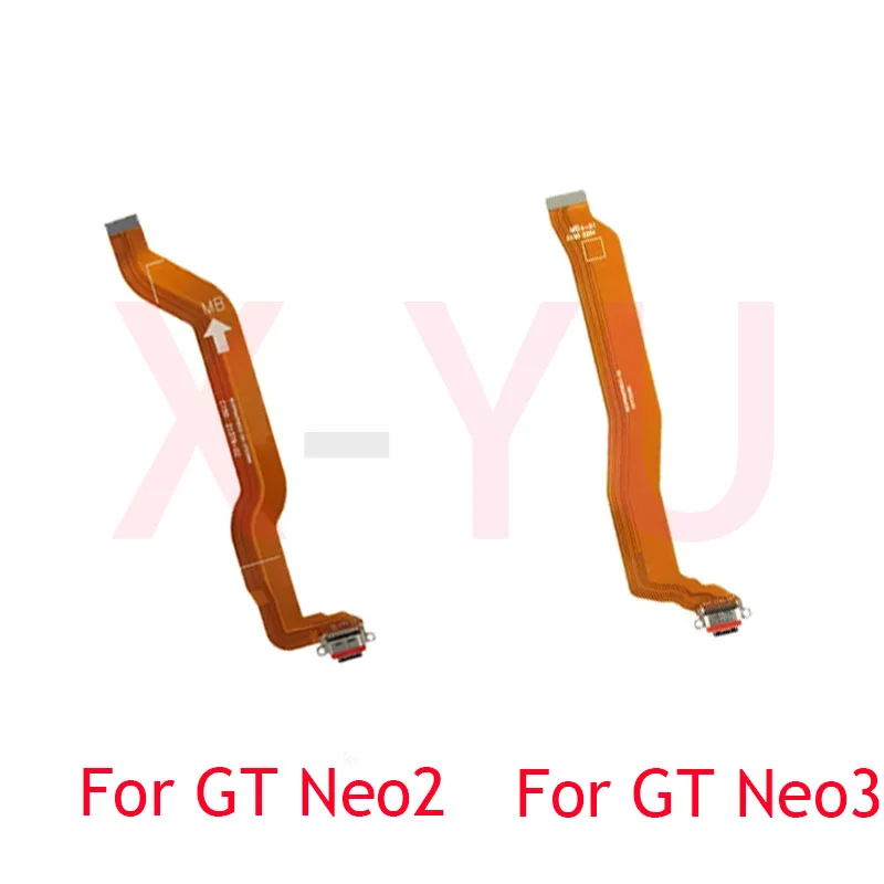 Dla OPPO Realme GT Neo2 Neo3 Neo5 Neo 2 3 5 5G Port ładowania USB kabel elastyczny złącza dokującego