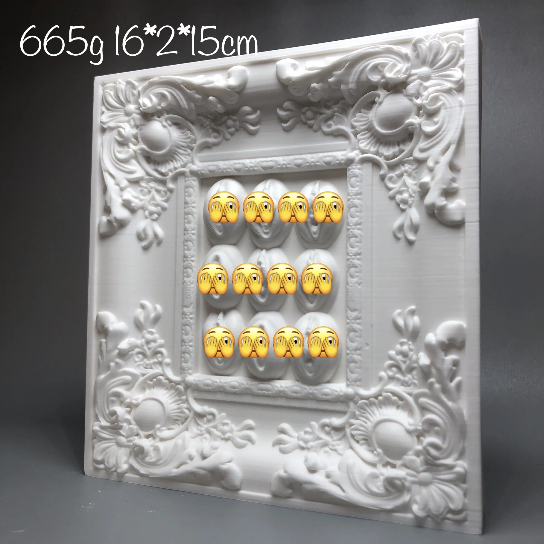 

Life Spring Sculpture Gypsum 3D Art Mini Statue Creative Desk Decoration Home Decorative Item