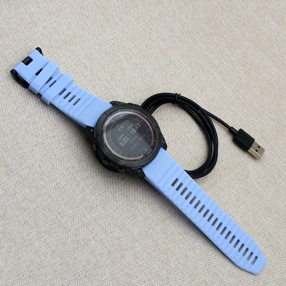 Зарядное устройство USB для Garmin Instinct 3 Solar / Instinct 2X / Instinct 2S / Instinct 2/ Fenix 8 7 6 5 Series Зарядная док-станция Кабель для часов