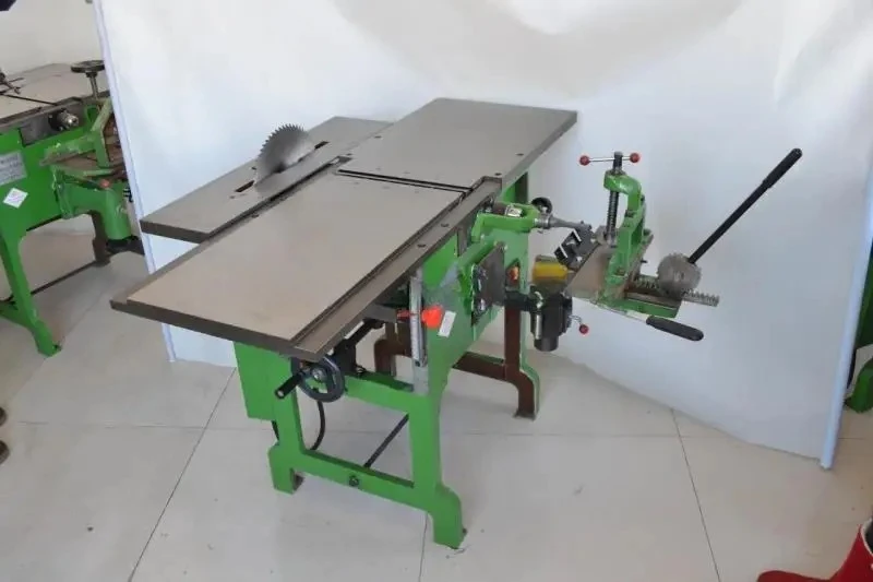 Multifunctional Wood Planer Professional Woodworking Equipment for Planing & Drilling Processing