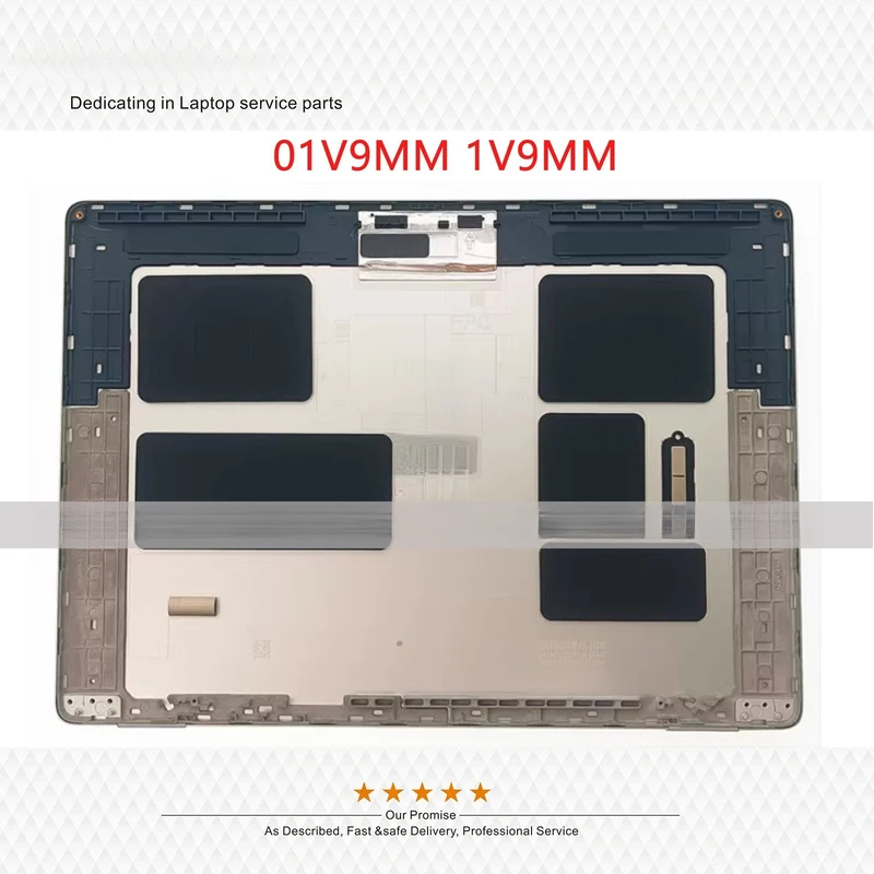 A+New 01V9MM 1V9MM For Dell Pro 14 Plus (PB14250) LCD Back Cover Rear Lid A Shell