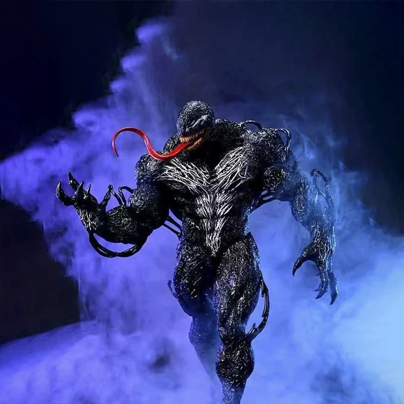 

27CM The Avengers Standing Posture Venom Movie Characters KO Action Figures Model Kit Exquisite Desktop Ornaments Boy Toys Gift