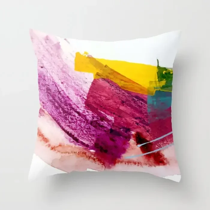 Graffiti painting home decor pillowcase polyester sofa car throw pillowcase square cushion cover 40 45 50 60cm