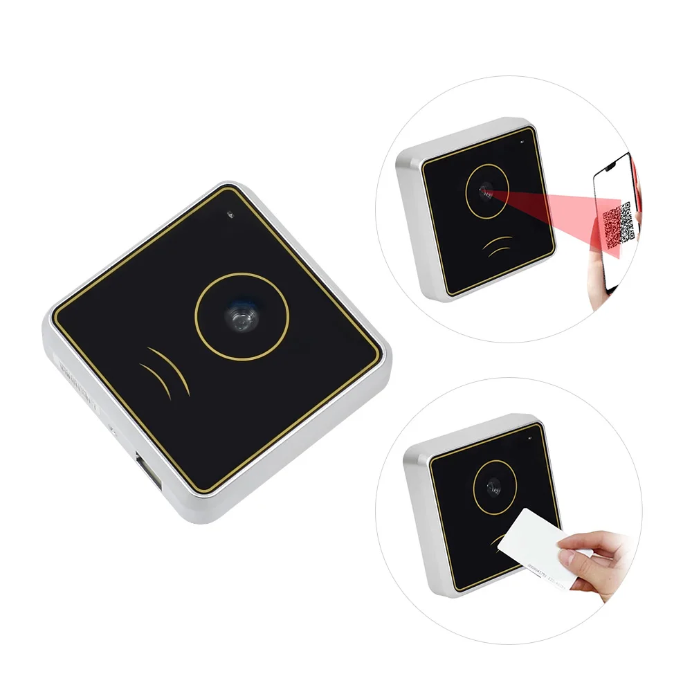 بوابة مصعد RJ45 Weigand 26/34 TCP IP UDP HTTP RD006 QR IC NFC RFID الماسح الضوئي نظام التحكم في الوصول الضوء الأبيض 1D 2D للصالة الرياضية #2