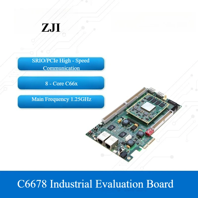 

TL6678-EasyEVM C6678 Development Board TI TMS320C6678 DSP 8-Core C66x SRIO HyperLink