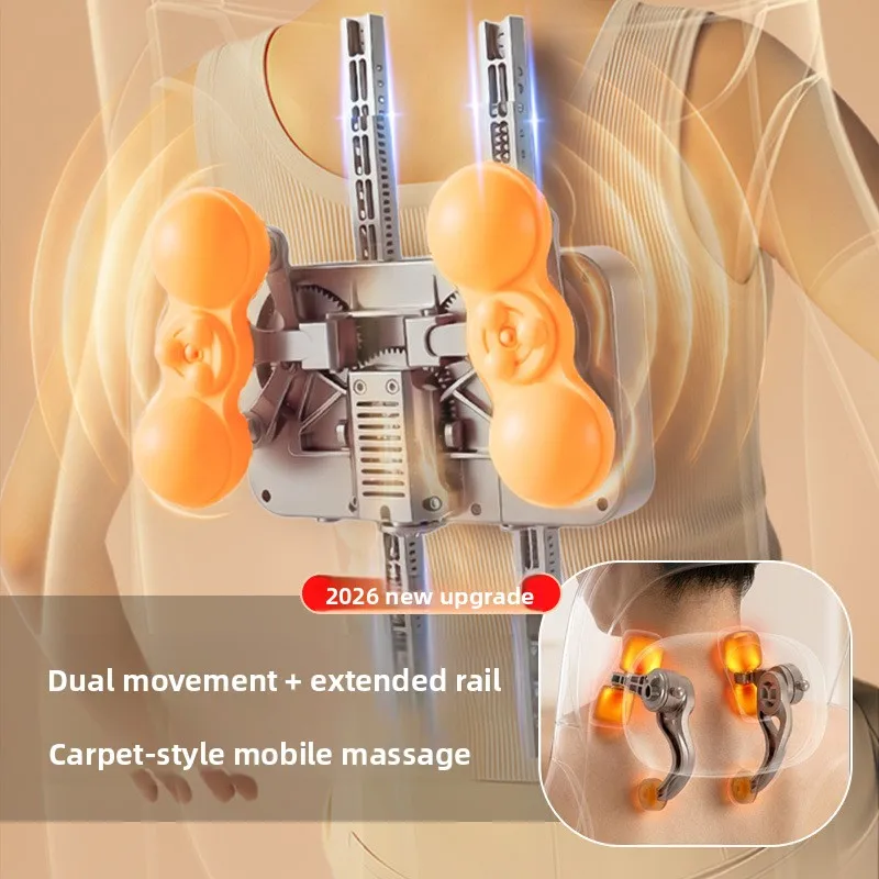 Full Body Shiatsu Massage Chairs and Cushions Electric Massage Mattress Body Massage Mat Kneading Neck Sofa Back Massager