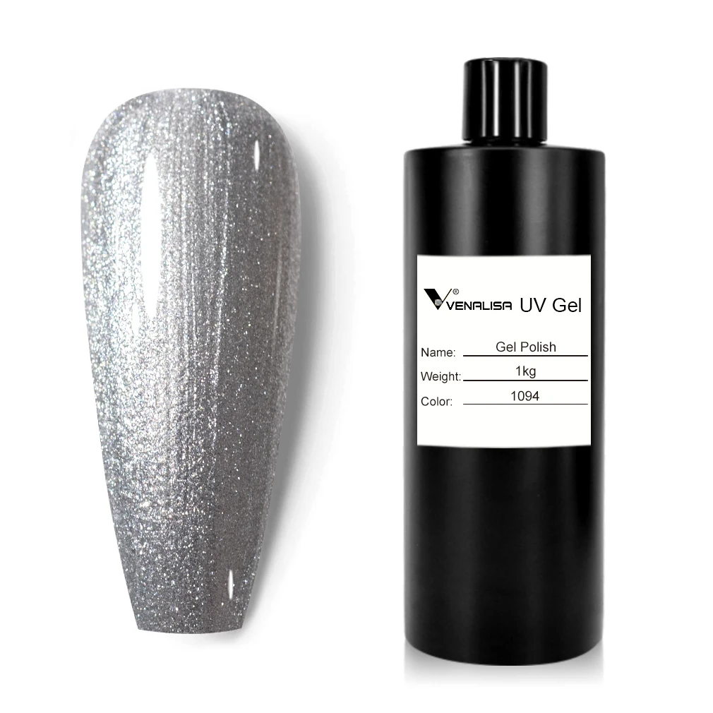 Venalisa Jelly Color Construction Gel Transparant Roze 1l Volume Doordrenken Van Opgeheven Semi-Permanente Zelfnivellerende Pastelgellak