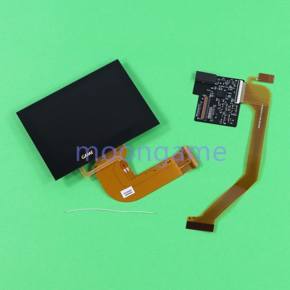 1set New IPS V3.0 for GBA SP Backlight LCD Screen Kits High Brightness IPS LCD V3 Screen