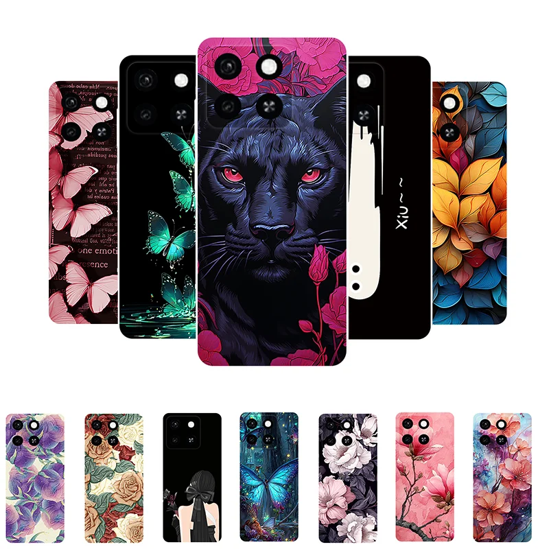 For ZTE Blade A35 Case A 35 Animal Soft TPU Protective Silicone Case for ZTE Blade A35 Back Cover BladeA35 2024 Phone Case