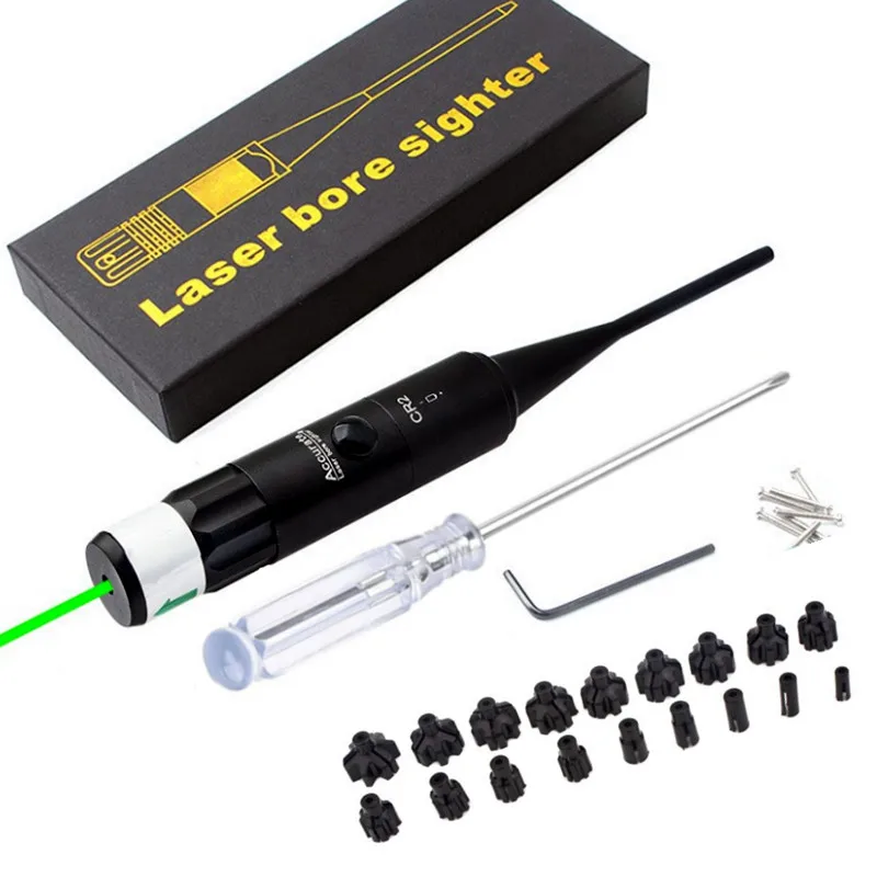 Boresighter láser rojo multic calibre – Colimador con adaptadores para cañón - imagen 2