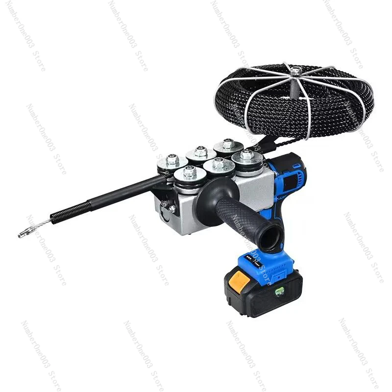 

Threading Device Automatic Electrician Wall Wiring Machine Rechargeable Li-Ion Stringing Machine Wire Line Guide Puller