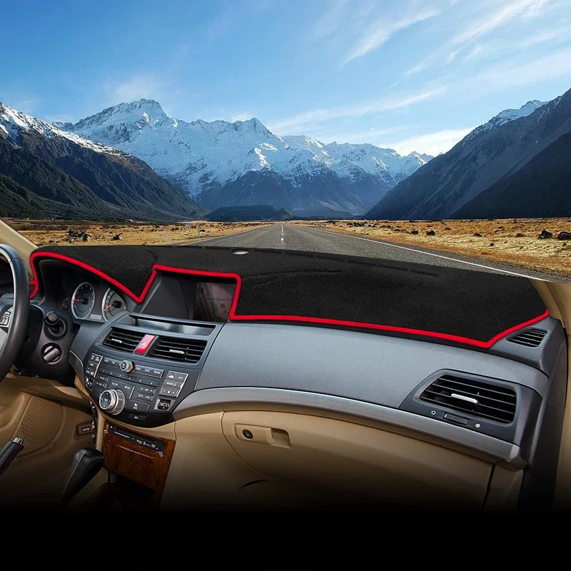 لوحة سيارة حصيرة الشمس الظل أداة مكتب عدم الانزلاق داش غطاء اكسسوارات لهوندا أكورد 8th 2008-2012 2009 2010 2011 #2