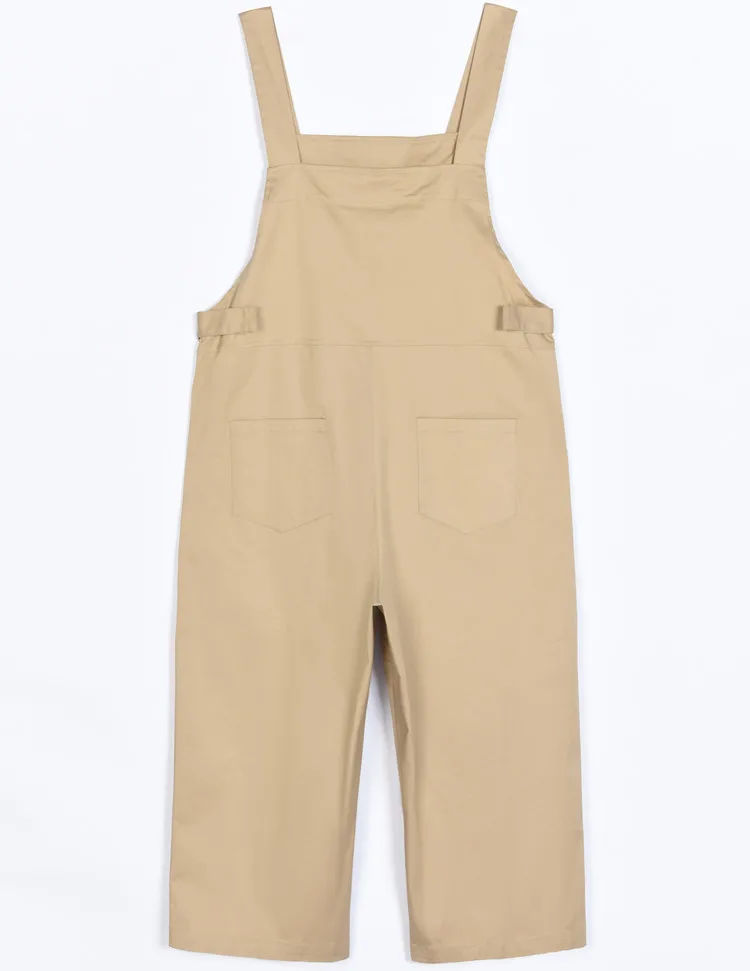 Cotton Maternity Clothes Bib Pant Suspender Trousers Summer Casual Pregnant Women One-Piece Wide Leg Romper Overalls Jumpsuits