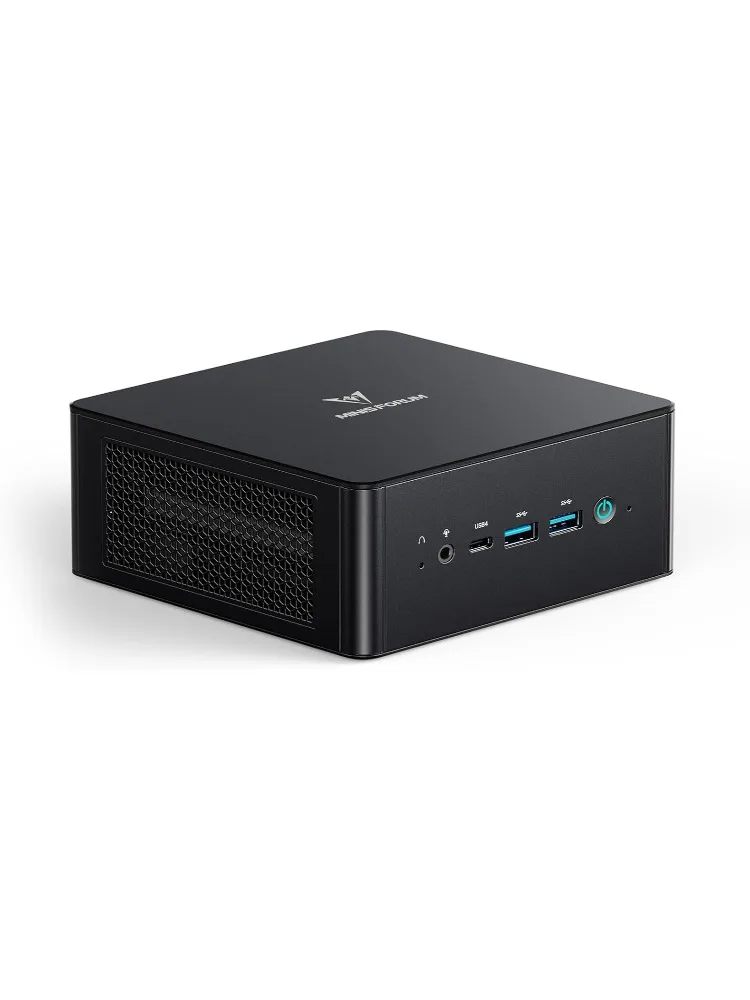UM890 Pro Barebone con mini PC, mini computer AMD Ryzen 9 8945HS, display quadruplo 8K HDMI/DP1.4/USB4 х 2, AMD Radeon 78