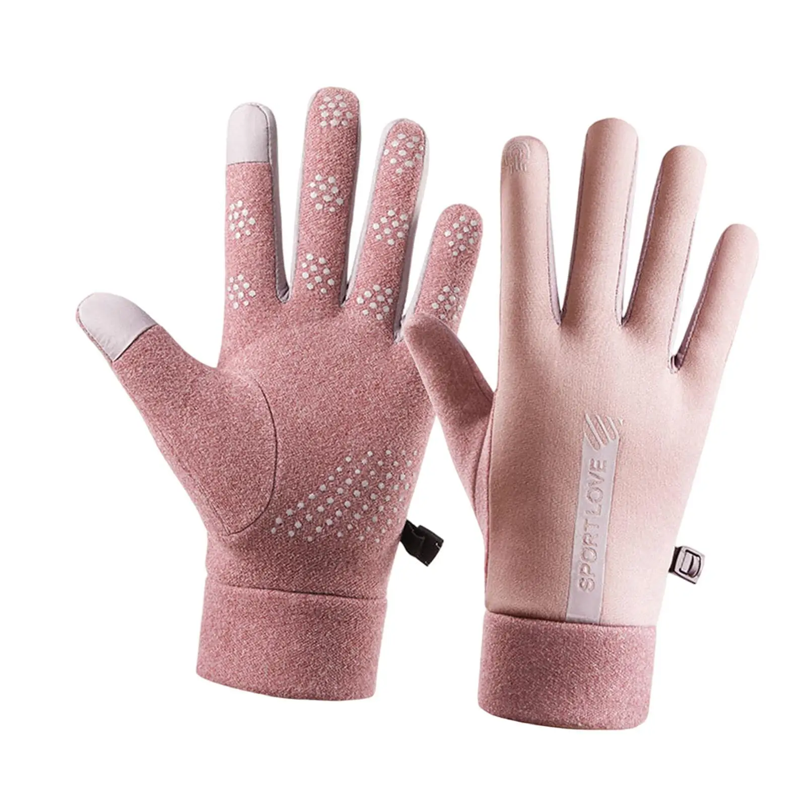 Waterproof Winter Ski Gloves Touchscreen Fleece Lined Warm Mittens for Women Men Cycling Running Hiking Snowboarding Cold