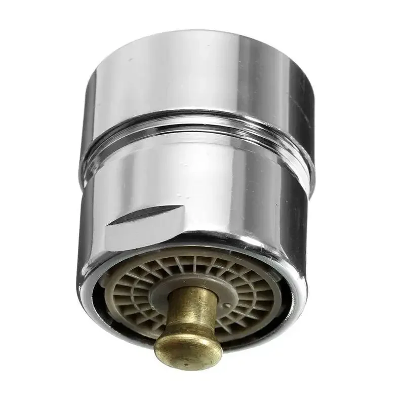 Brass One Touch Control Faucet Aerator Water Saving Tap Aerator Valve 23.6 22mm Bubbler Purifier Stop Water