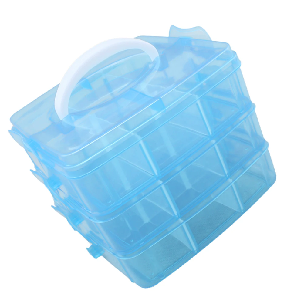 Plastic Storage Box ganizer Socks Jewelries Holder Compact Lightweight Durable Wear Resistant Sturdy Structure Perfect