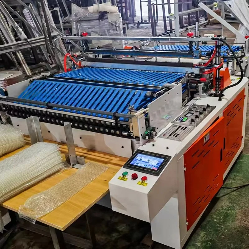 Automatic Pe Air Bubble Film Sheet Wrap Bag Machine Plastic Mailer Bubble Bag Making Machine Shipping Buffer Bag Packing Machine