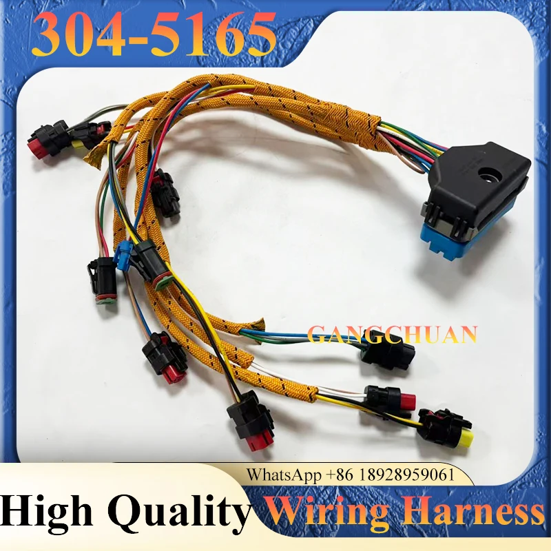 

Высокое качество жгута проводов двигателя C4.4 для экскаватора M313D M315D жгут проводов двигателя 304-5165 3045165